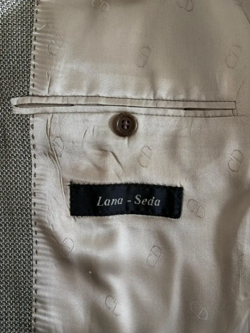 Blazer de lana y seda Christian Dior - 3