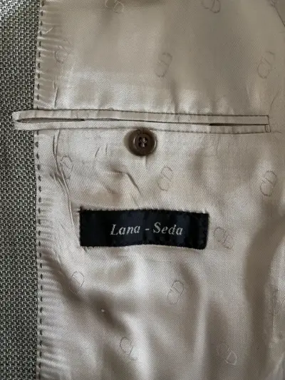 Blazer de lana y seda Christian Dior - miniatura 3
