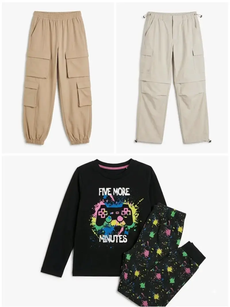 Conjunto de pijama infantil con diseño de videojuegos - 1