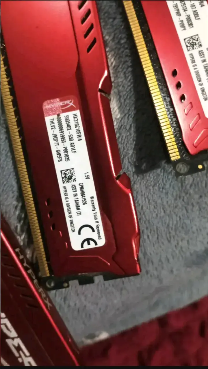 Memorias RAM HyperX Fury DDR3 16GB - 3