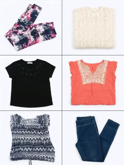 Lote de ropa femenina variada en buen estado - miniatura 1