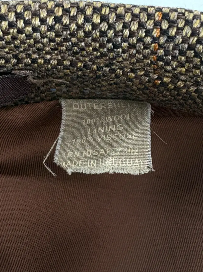 Blazer de lana Zara café - 5