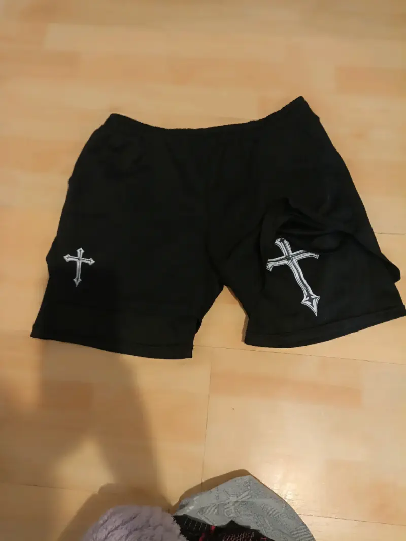 Pack de shorts deportivos negros para mujer - 2