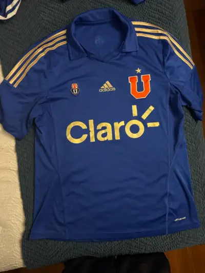 Camiseta Adidas Universidad de Chile 2013 Azul - miniatura 1