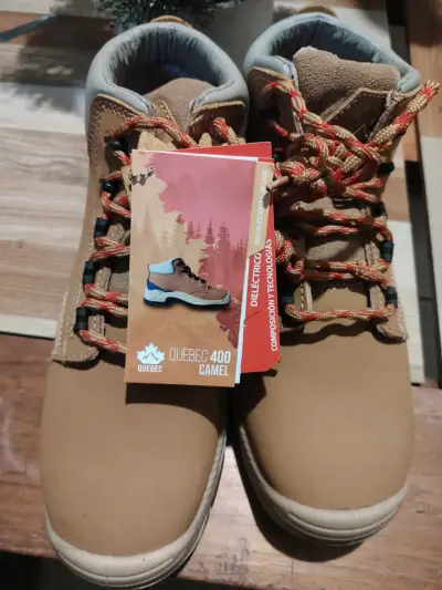 Botas de seguridad Quebec 400 camel con puntera de acero - miniatura 3