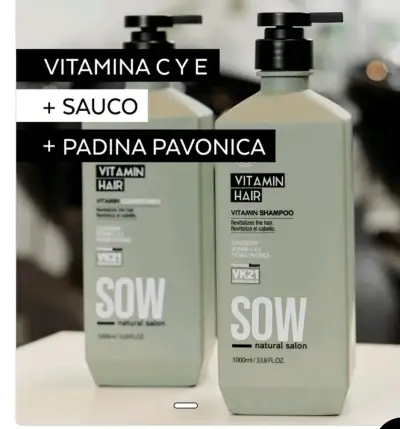 Shampoo Vitamin Hair SOW 1000ml - miniatura 2