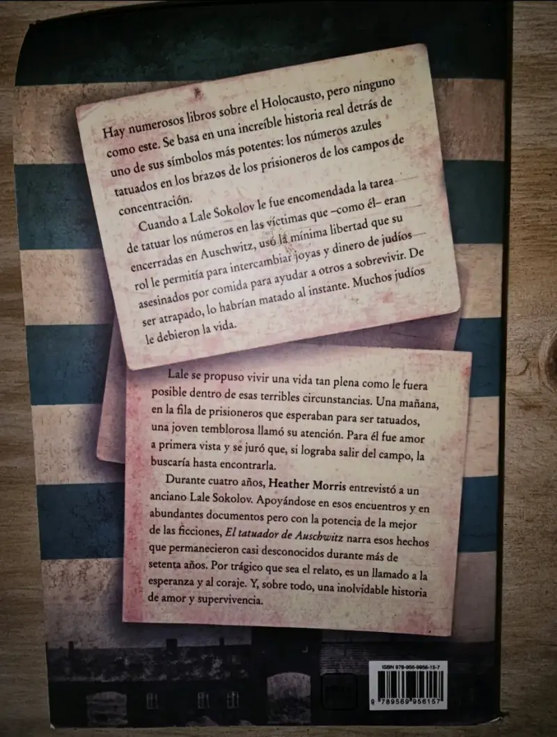Libro El Tatuador de Auschwitz por Heather Morris - 2