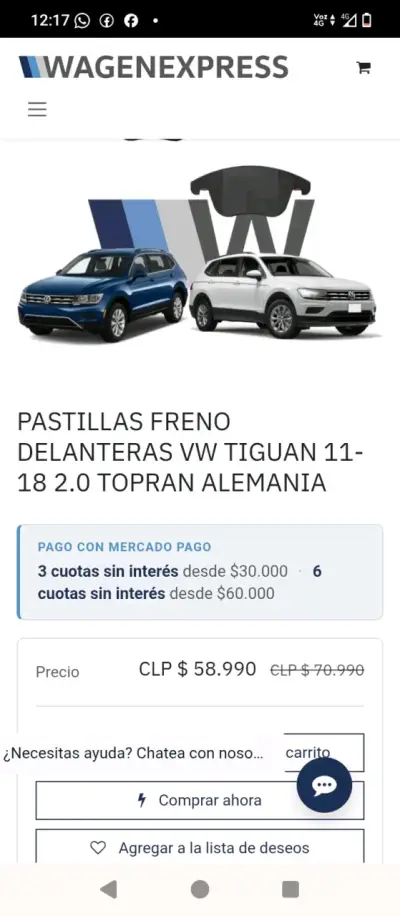 Pastillas de freno delanteras - miniatura 5