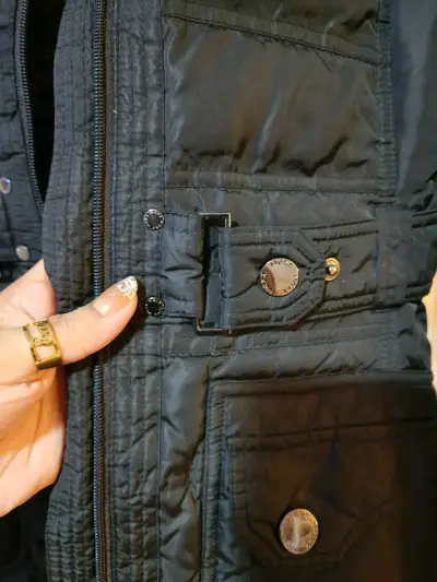 Abrigo negro acolchado para mujer Mexx - miniatura 1