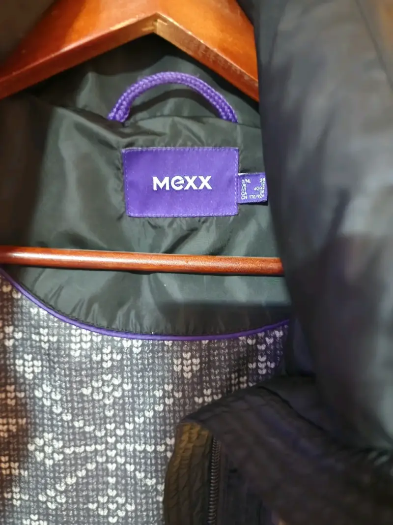 Abrigo negro acolchado para mujer Mexx - 3
