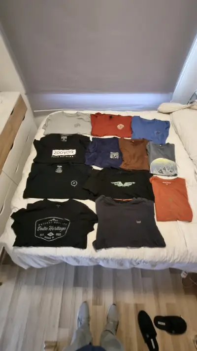 Lote de poleras para hombre de varias marcas - miniatura 3