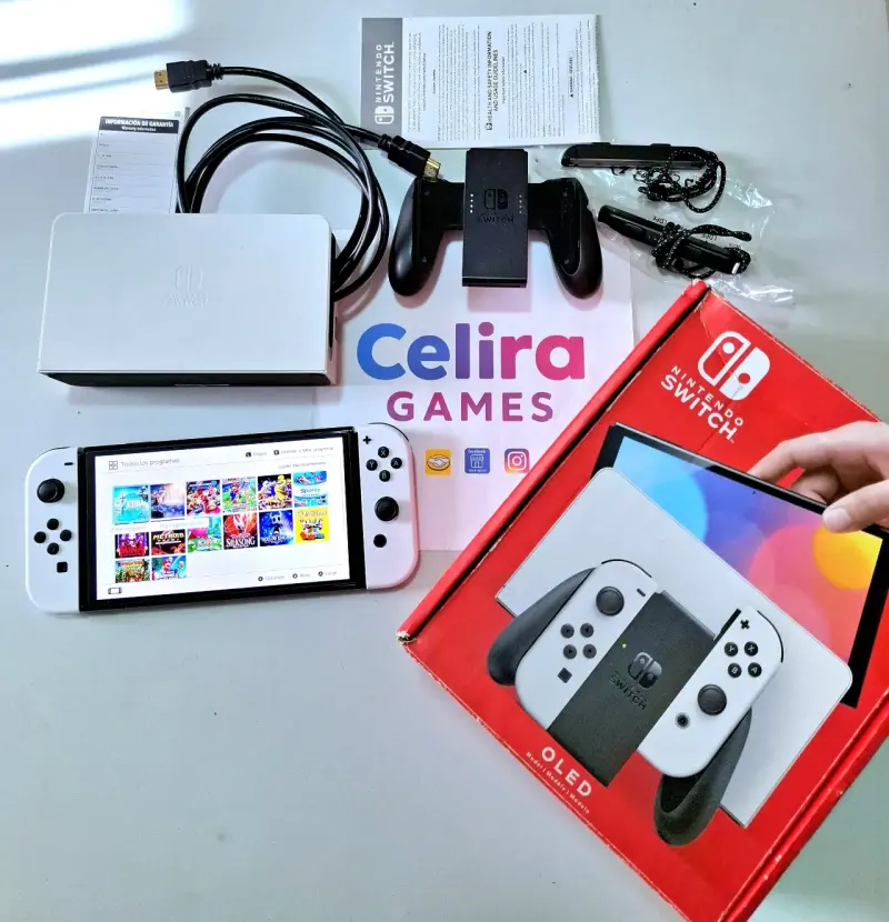 Nintendo Switch OLED con magia y accesorios - 1