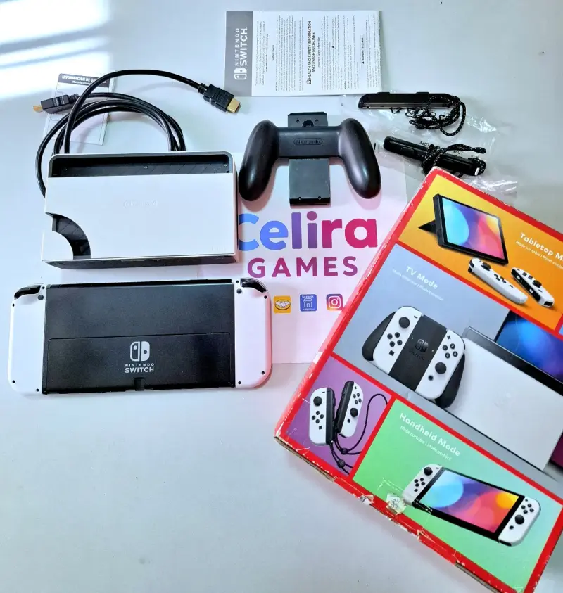 Nintendo Switch OLED con magia y accesorios - 2