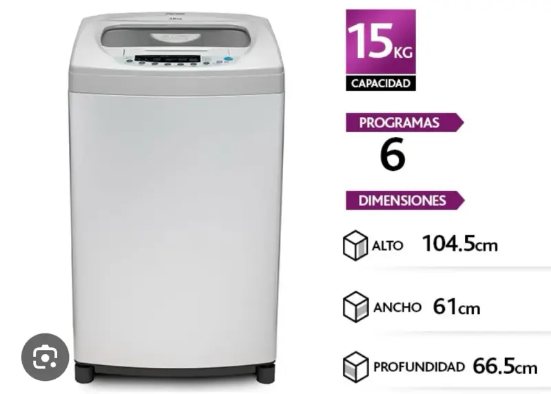 Lavadora Fensa 15 kg con Fuzzy Logic - 4