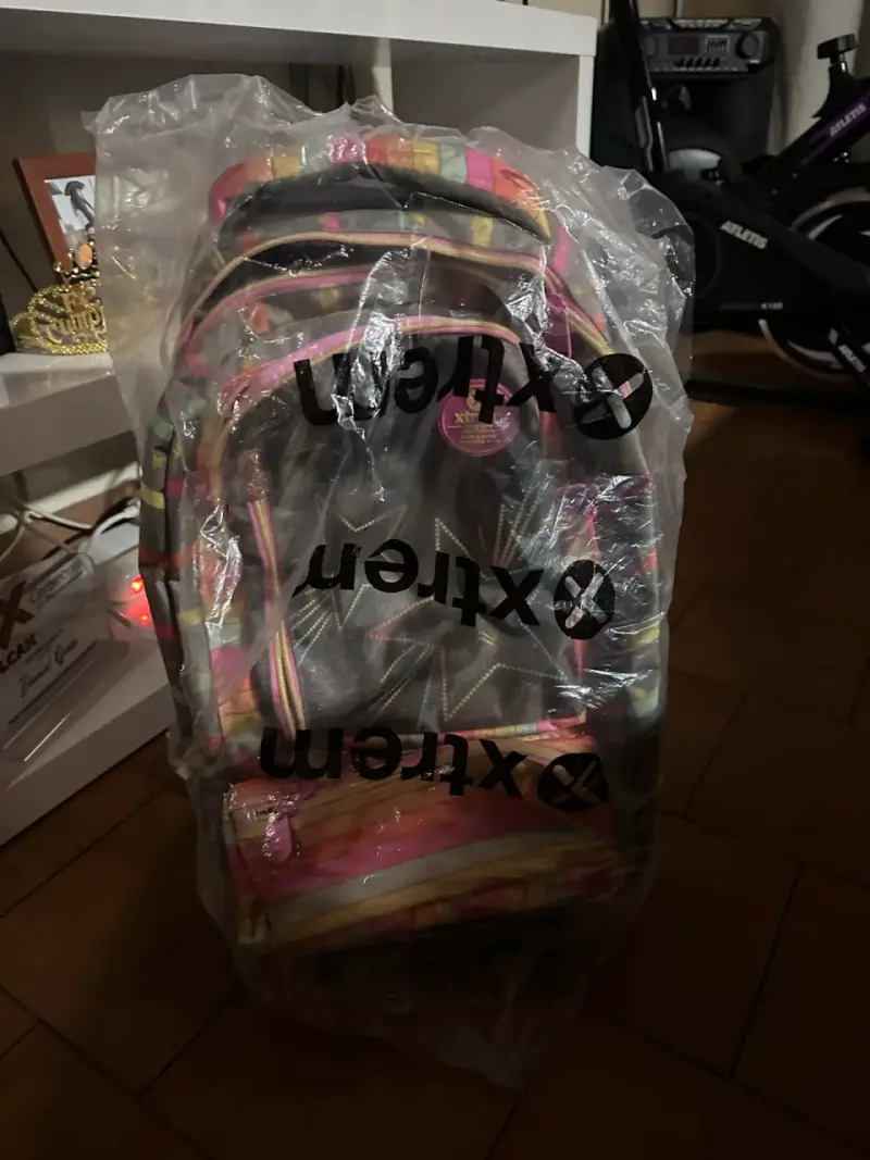 Mochila escolar Xtrem con ruedas multicolor - 2