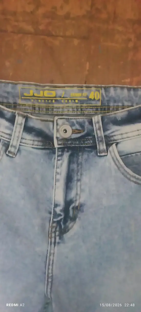 Jeans azul claro flared talla 40 - 2