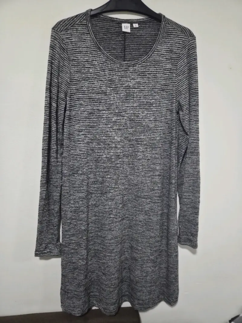 Vestido de punto gris GAP M/L - 1