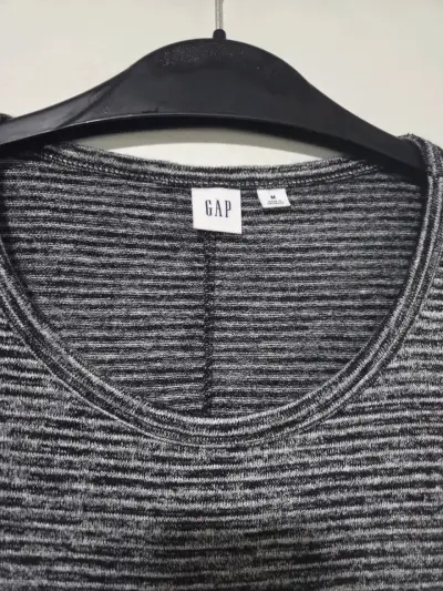 Vestido de punto gris GAP M/L - miniatura 2