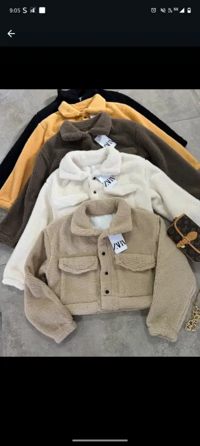 Chaqueta de peluche para mujer en varios colores - miniatura 4