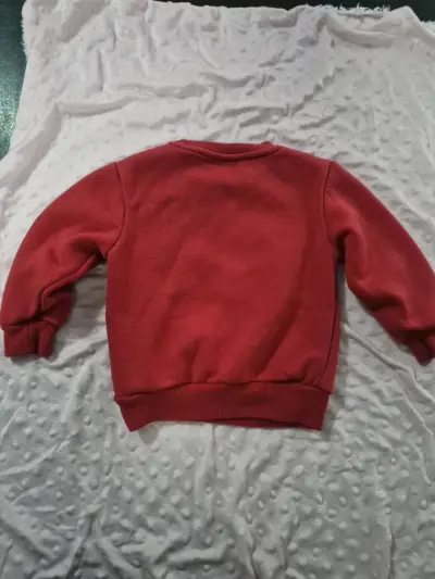 Polerón infantil Minnie Mouse rojo - miniatura 2