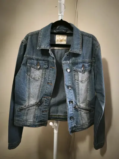Chaqueta de mezclilla para mujer Blu Girl - miniatura 2