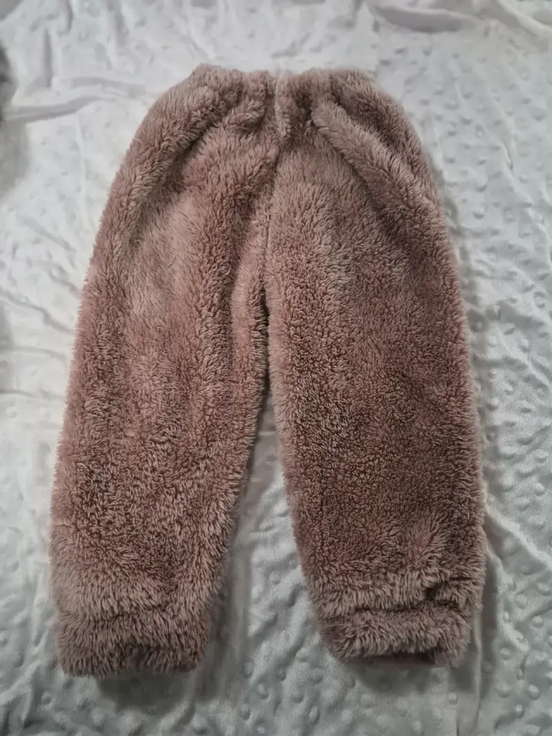 Conjunto de bebé peludo con capucha de oso - 3