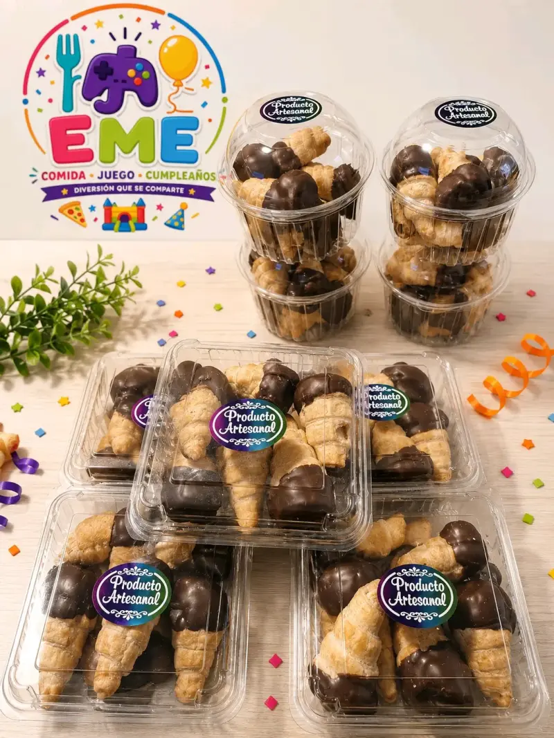Dulces artesanales con chocolate