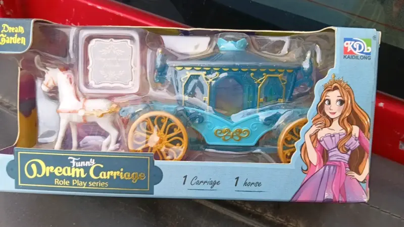 Carroza de Juguete Dream Garden con Caballo