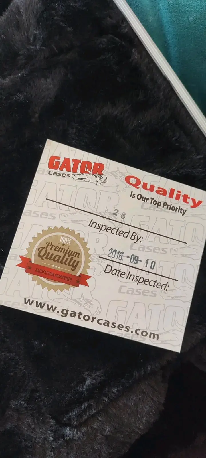 Estuche rígido para guitarra, marca Gator - 5