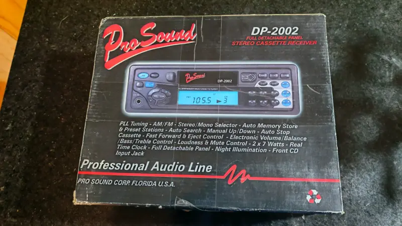 Reproductor de cassette estéreo Pro Sound DP-2002 - 1