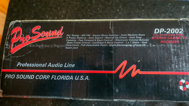 Reproductor de cassette estéreo Pro Sound DP-2002 - 2