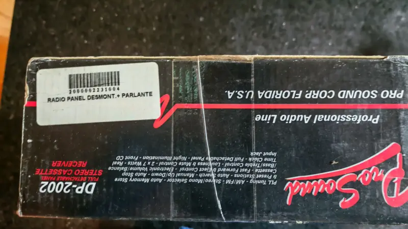 Reproductor de cassette estéreo Pro Sound DP-2002 - 3
