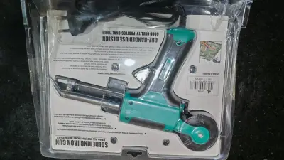 Pistola de soldadura eléctrica 60W verde - miniatura 1