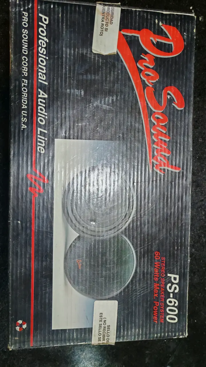 Parlantes Pro Sound PS-400 80W - 6
