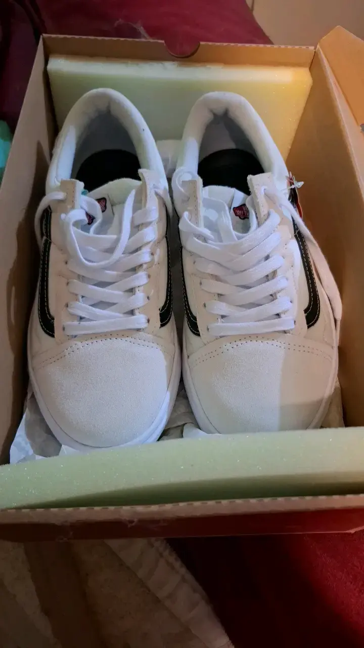 Zapatillas blancas Vans Old Skool Over - 1