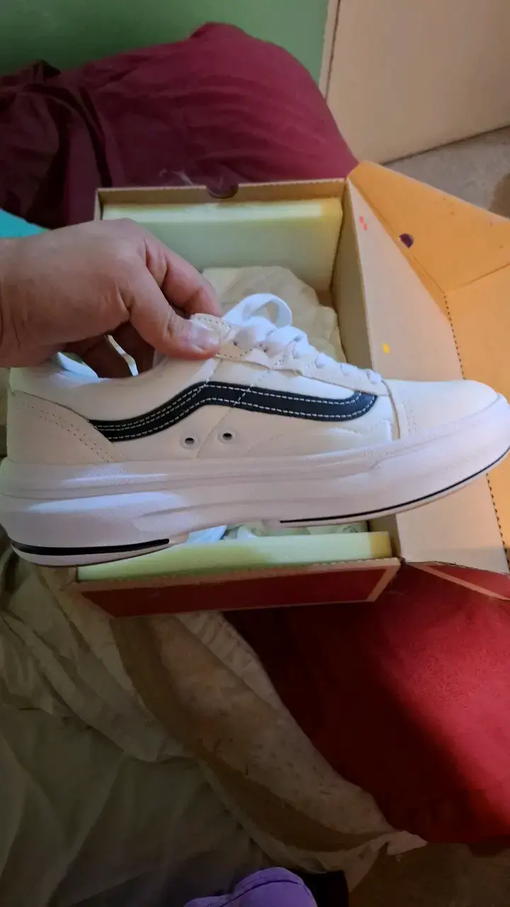 Zapatillas blancas Vans Old Skool Over - 3