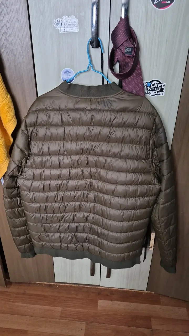 Chaqueta acolchada Guess verde oliva - 2