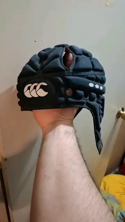 Casco de Rugby Canterbury Negro - miniatura 1