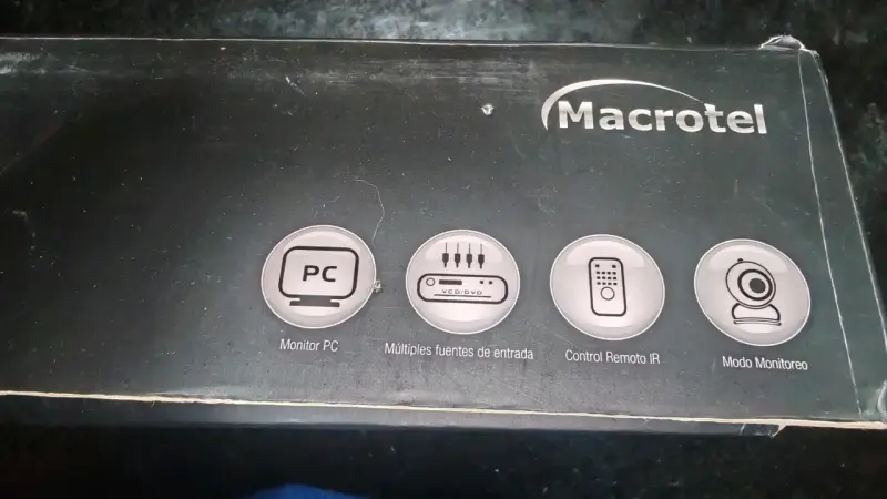 Televisor portátil TFT LCD 8 pulgadas MacroTel - 6