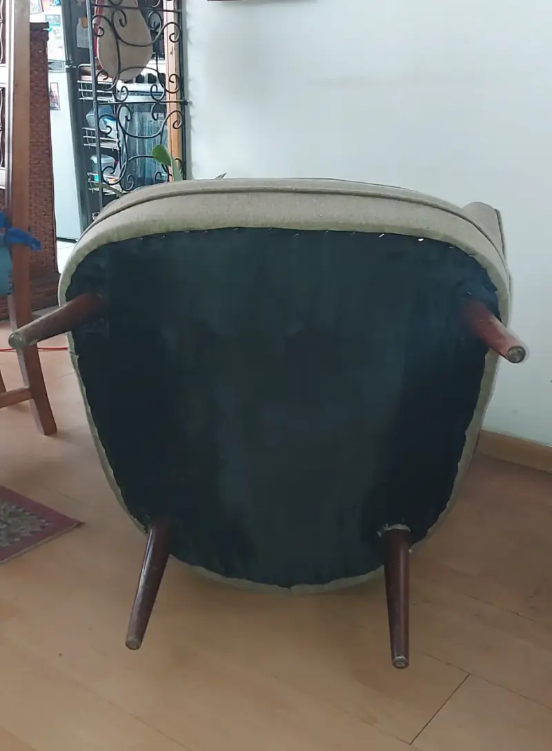 Conjunto de sillones estilo Mid-Century Modern - 5