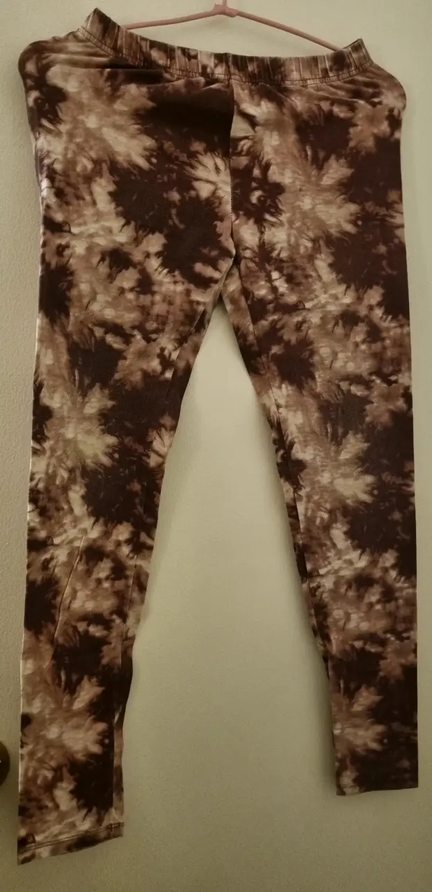 Calzas Melt Tie-Dye Marrón