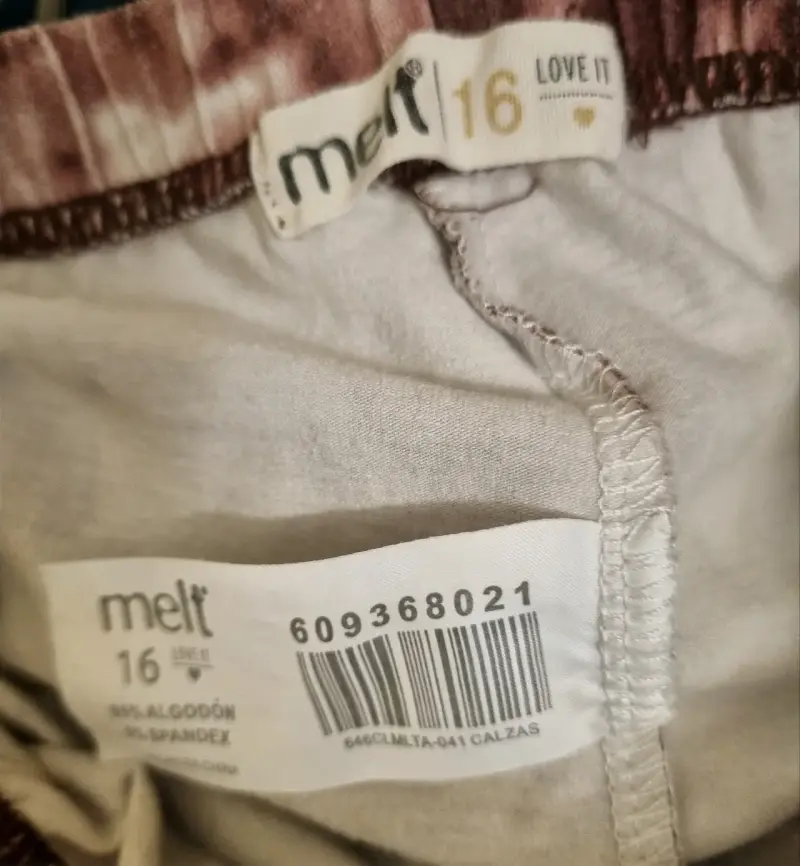 Calzas Melt Tie-Dye Marrón - 3