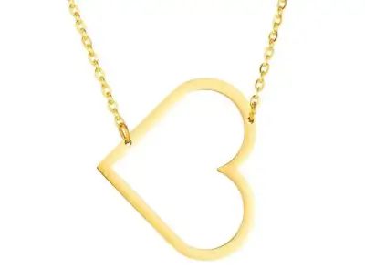 Collar de oro 18 Kilates  con dije de corazón - miniatura 2