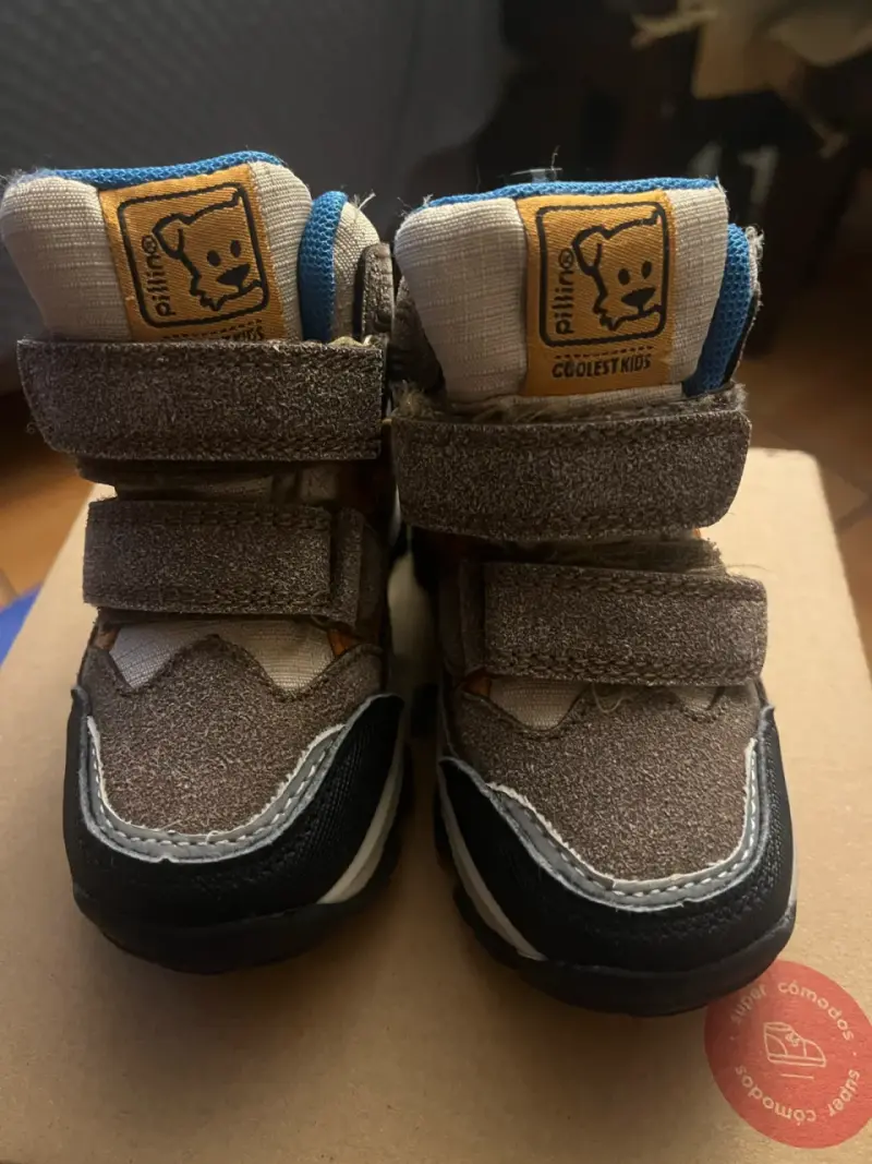 Botines para niños Pillin Coolest Kids marrones - 1