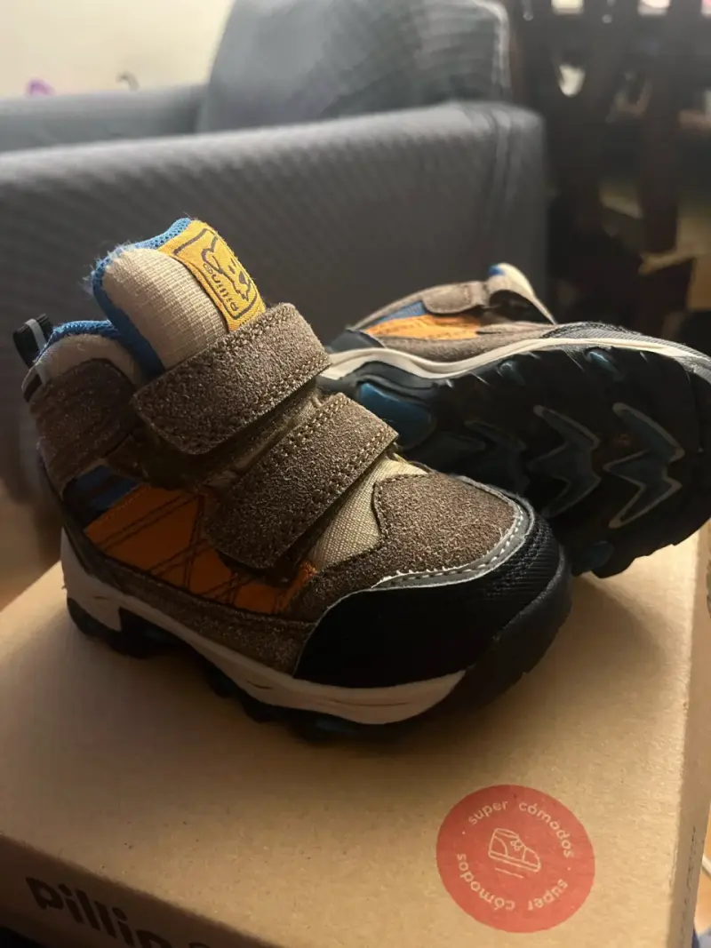 Botines para niños Pillin Coolest Kids marrones - 2