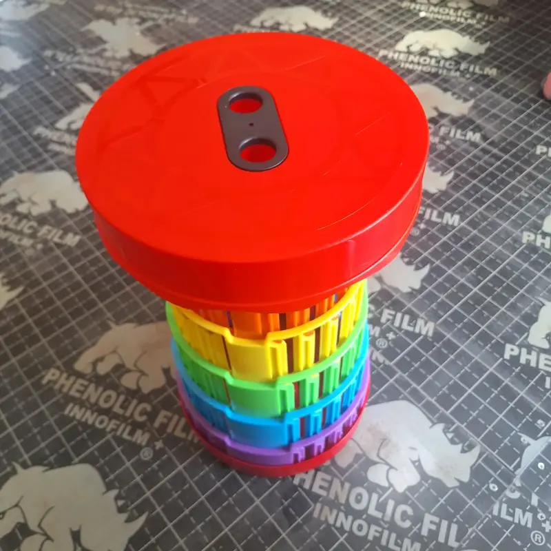 Taburete plegable de colores para camping - 3