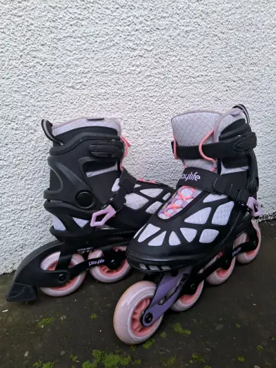 Patines en línea Playlife Lancer White 84 - miniatura 1
