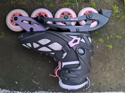Patines en línea Playlife Lancer White 84 - miniatura 3