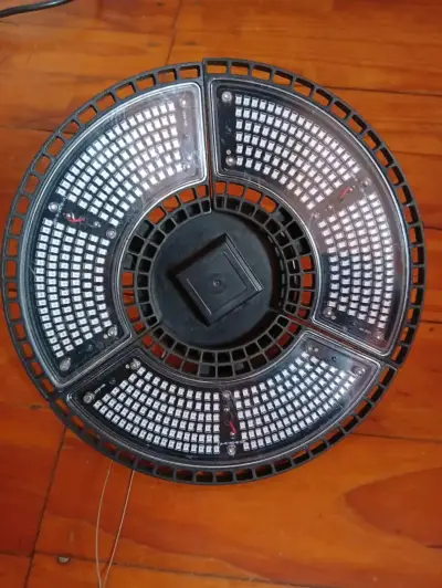 Lámpara LED circular para flores - miniatura 1