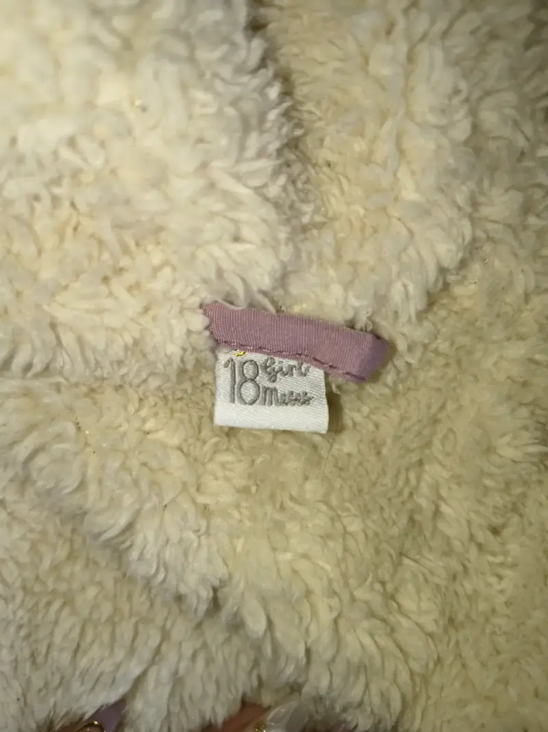 Chaqueta de niña con capucha y forro polar - 3
